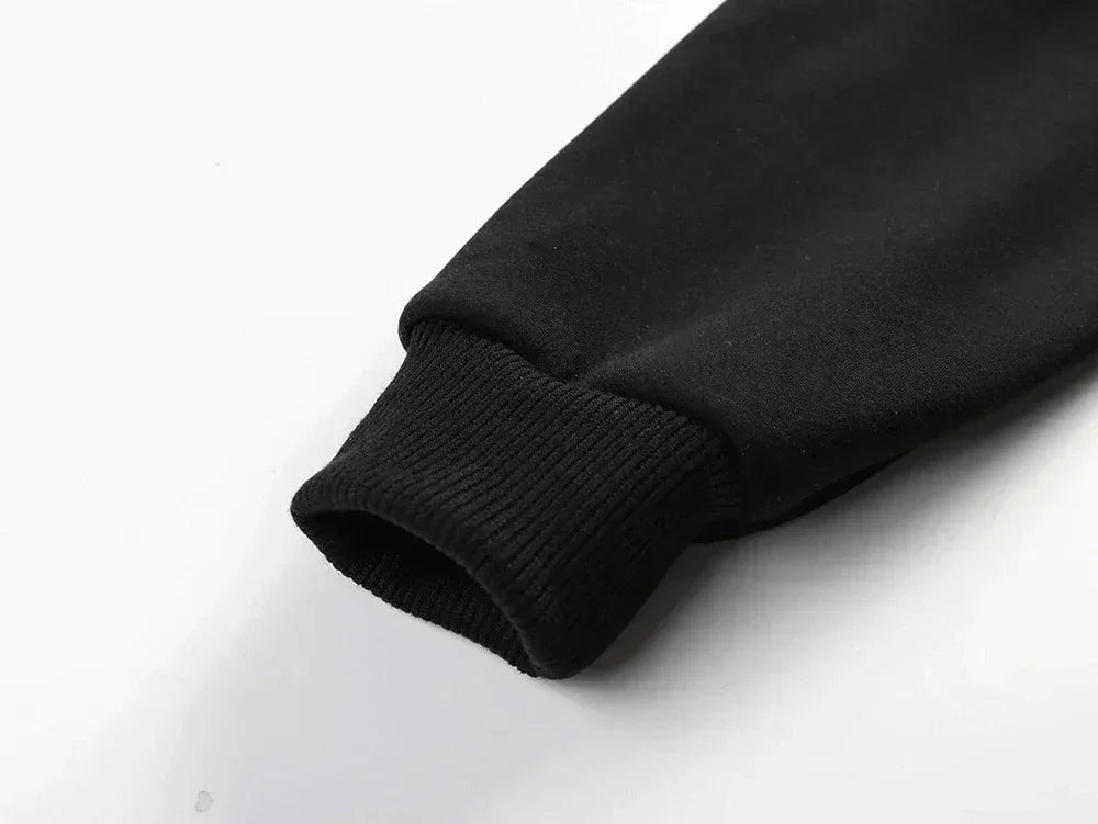 Y2k Tracksuit Male Coats Sweatshirt Böhse Onkelz Für Echte Fans Men's Hoodies Fleece Warm Autumn Winter Thick Pullover Oversized