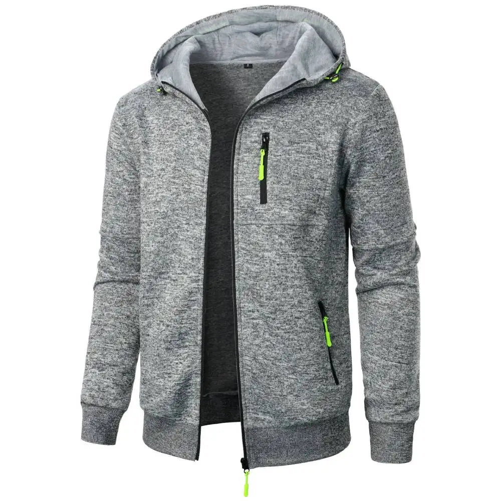 Simple Comfortable EVERLAST Sweatshirts Mens Hoodies Jacket Hooded Coat GYM Sportswear Trendy Windproof Fleece Tracksuit Outwear