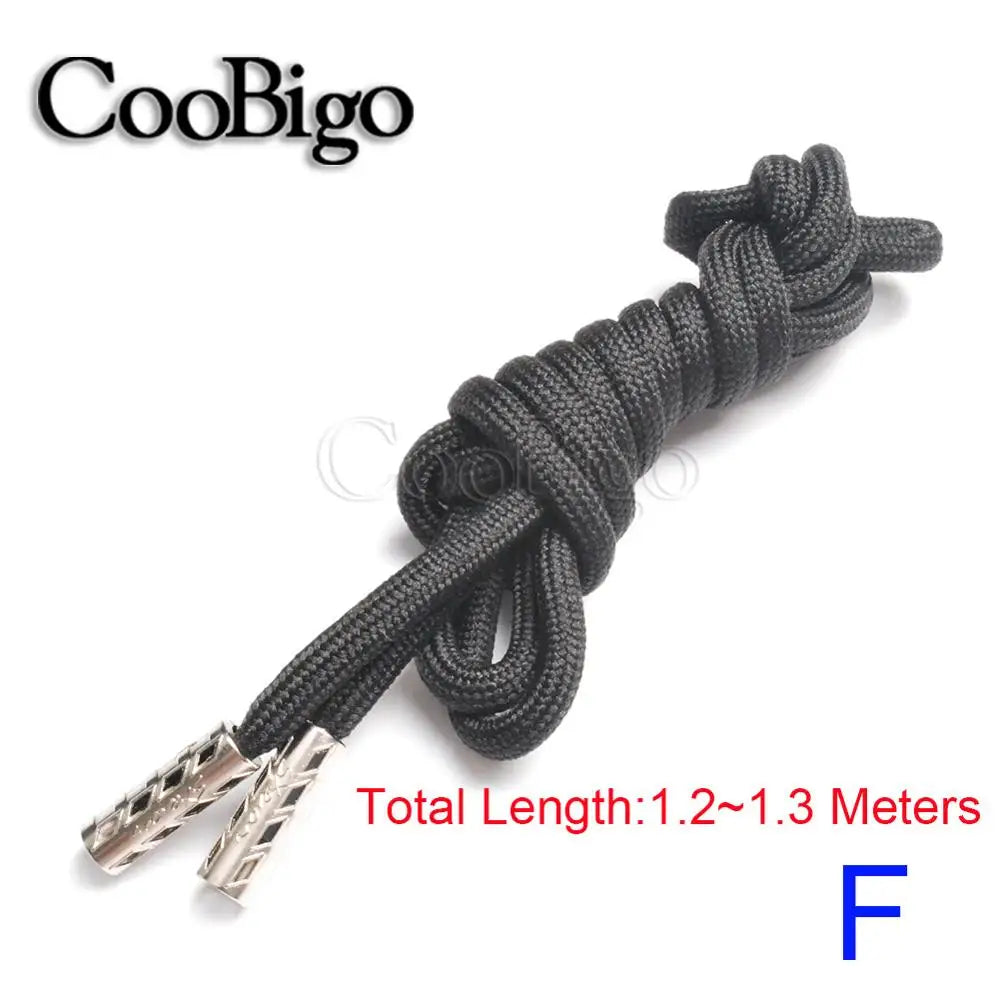1pc Metal Head Cotton Rope Hoodies Drawstring Cord String Sweatpants Belt Shoelace Sports Pants Coat Clothes Accessory Durable