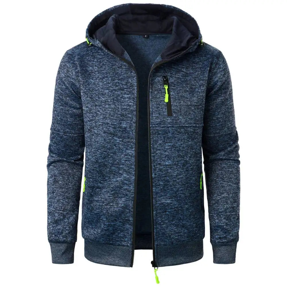 Simple Comfortable EVERLAST Sweatshirts Mens Hoodies Jacket Hooded Coat GYM Sportswear Trendy Windproof Fleece Tracksuit Outwear