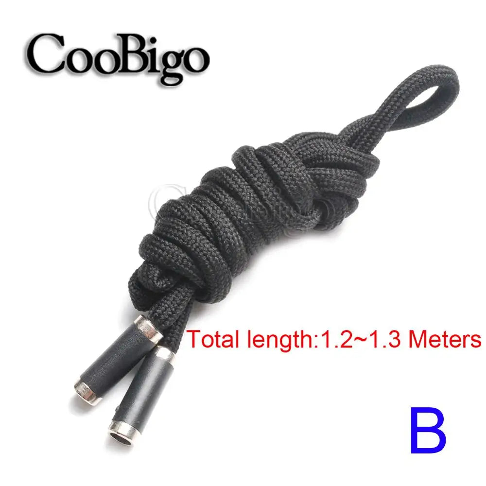 1pc Metal Head Cotton Rope Hoodies Drawstring Cord String Sweatpants Belt Shoelace Sports Pants Coat Clothes Accessory Durable