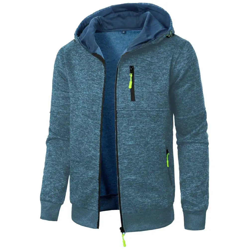 Simple Comfortable EVERLAST Sweatshirts Mens Hoodies Jacket Hooded Coat GYM Sportswear Trendy Windproof Fleece Tracksuit Outwear