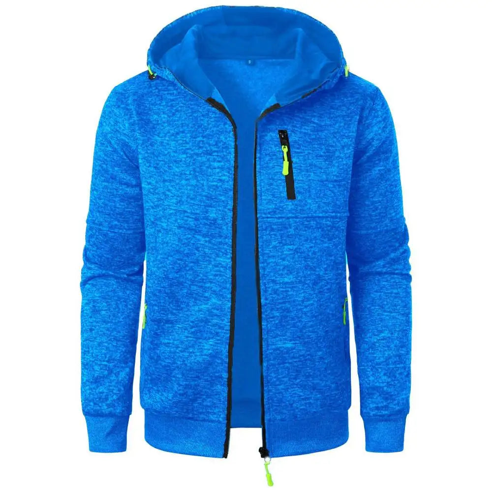 Simple Comfortable EVERLAST Sweatshirts Mens Hoodies Jacket Hooded Coat GYM Sportswear Trendy Windproof Fleece Tracksuit Outwear
