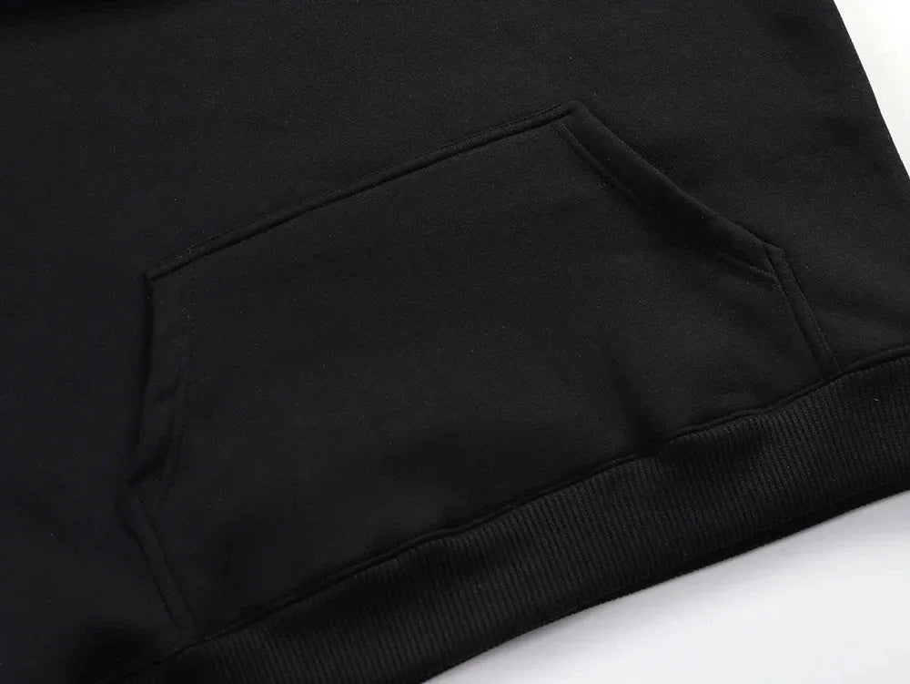 Y2k Tracksuit Male Coats Sweatshirt Böhse Onkelz Für Echte Fans Men's Hoodies Fleece Warm Autumn Winter Thick Pullover Oversized