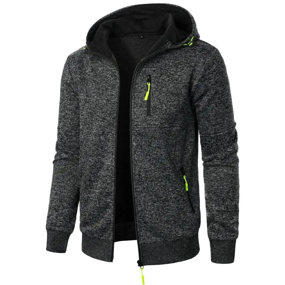 Simple Comfortable EVERLAST Sweatshirts Mens Hoodies Jacket Hooded Coat GYM Sportswear Trendy Windproof Fleece Tracksuit Outwear