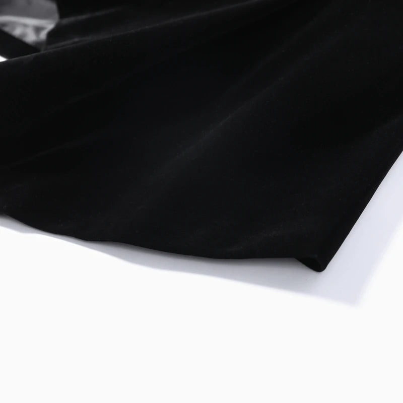 Elegant Black Women's Jacket Stand Collar Hollow Out Full Sleeve Waist-Closed Lady Coats 2026 Spring Chic Female Streetwear