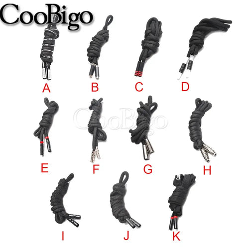 1pc Metal Head Cotton Rope Hoodies Drawstring Cord String Sweatpants Belt Shoelace Sports Pants Coat Clothes Accessory Durable