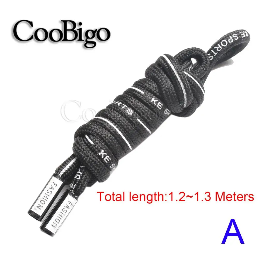 1pc Metal Head Cotton Rope Hoodies Drawstring Cord String Sweatpants Belt Shoelace Sports Pants Coat Clothes Accessory Durable