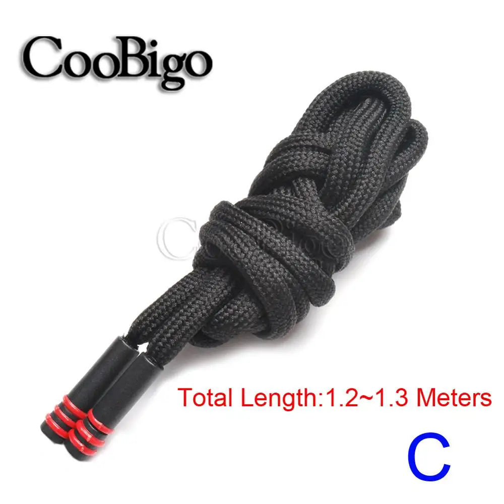 1pc Metal Head Cotton Rope Hoodies Drawstring Cord String Sweatpants Belt Shoelace Sports Pants Coat Clothes Accessory Durable