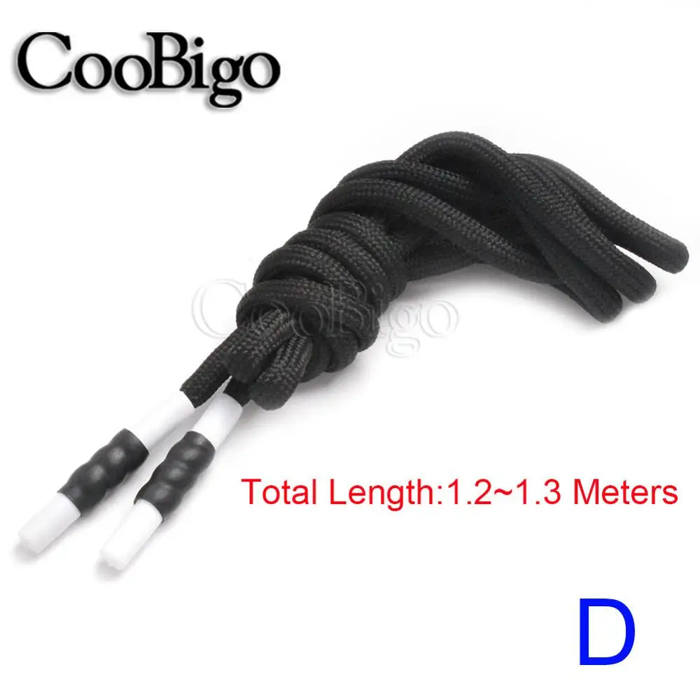 1pc Metal Head Cotton Rope Hoodies Drawstring Cord String Sweatpants Belt Shoelace Sports Pants Coat Clothes Accessory Durable